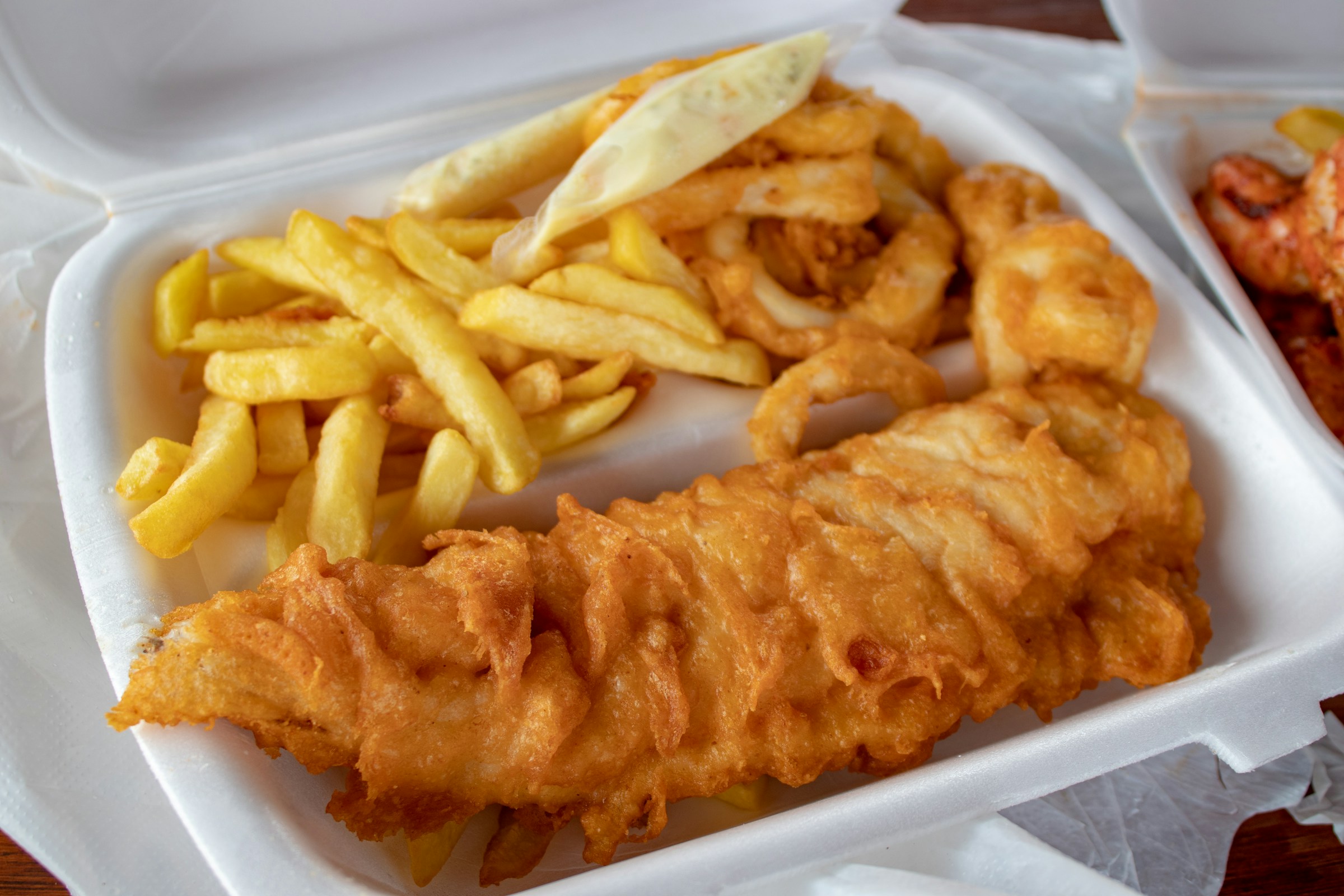 Website preview of Albion Fish Bar