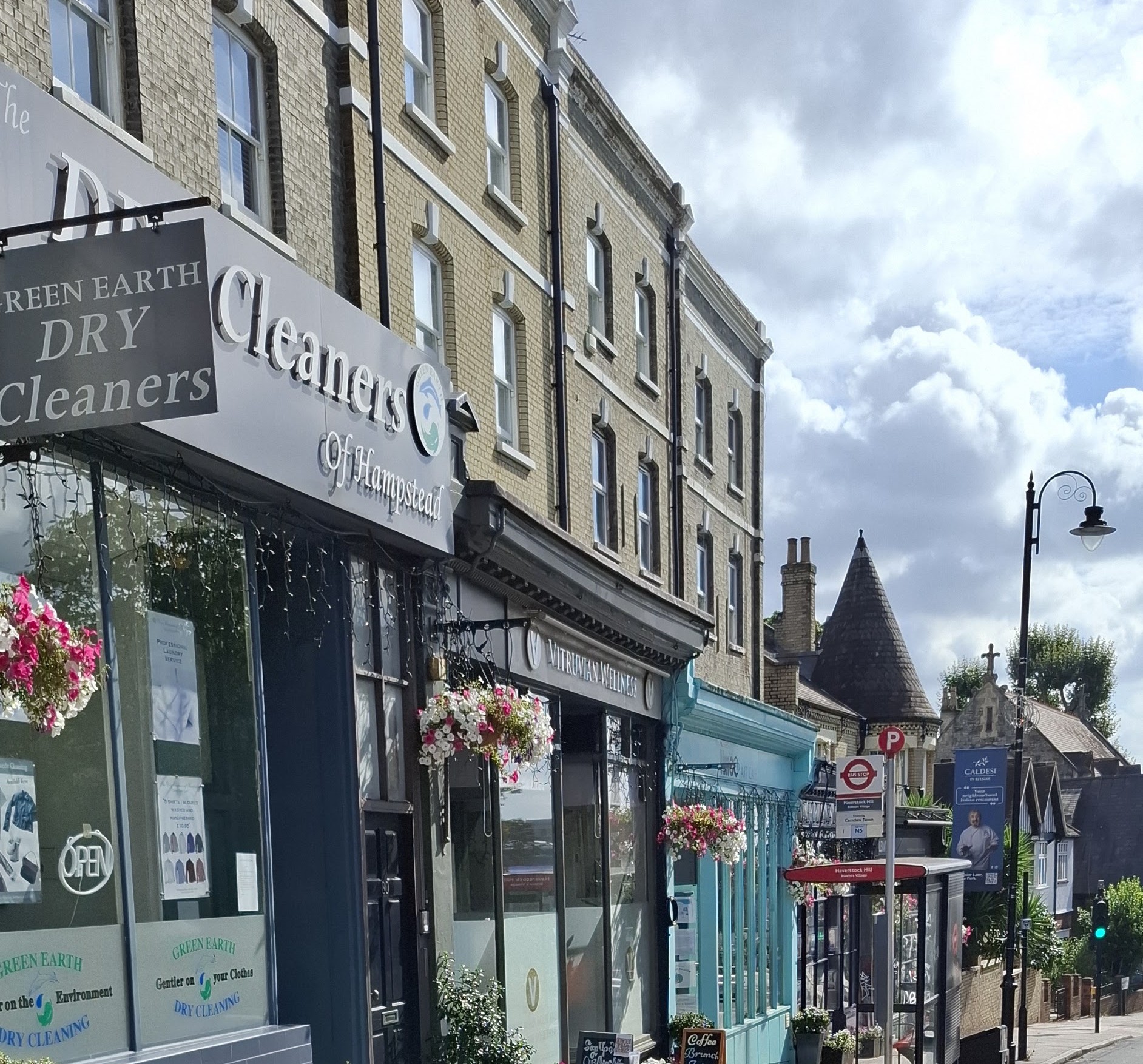 Website preview of Dry Cleaners of Hampstead